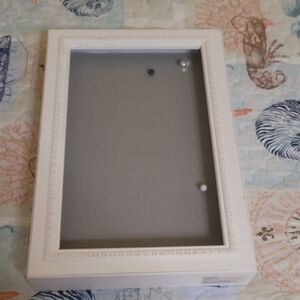 White Shadow Box Frame
